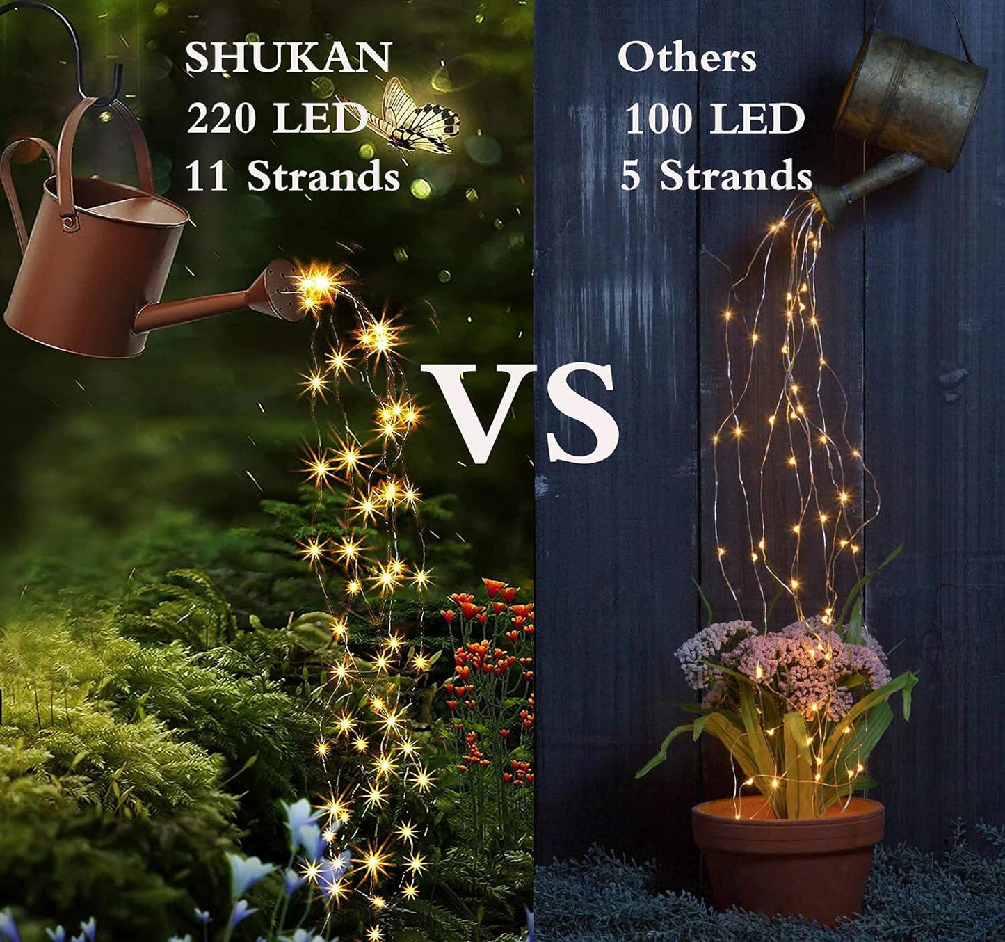 aldorian™-200 LED Firefly Bunch Lights - 2 m/6.56 ft