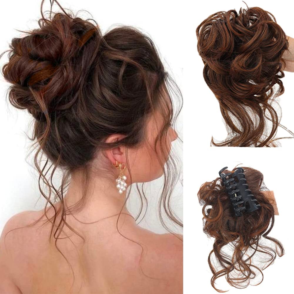 aldorian™-🔥Buy 1 Get 1 Free🔥Curly Bun Hair Claw Clips