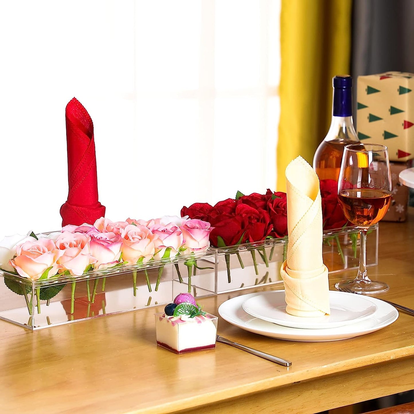 aldorian™-💓Mother's Day Gift 💓- Clear Acrylic Flower Vase
