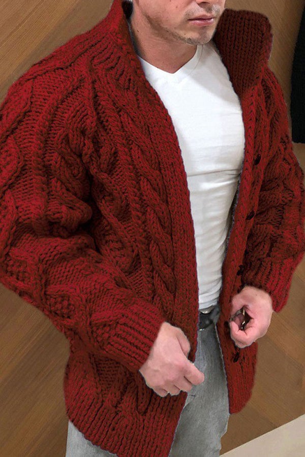 aldorian™-🔥49% OFF🔥Men's Stand Collar Casual Knit Cardigan