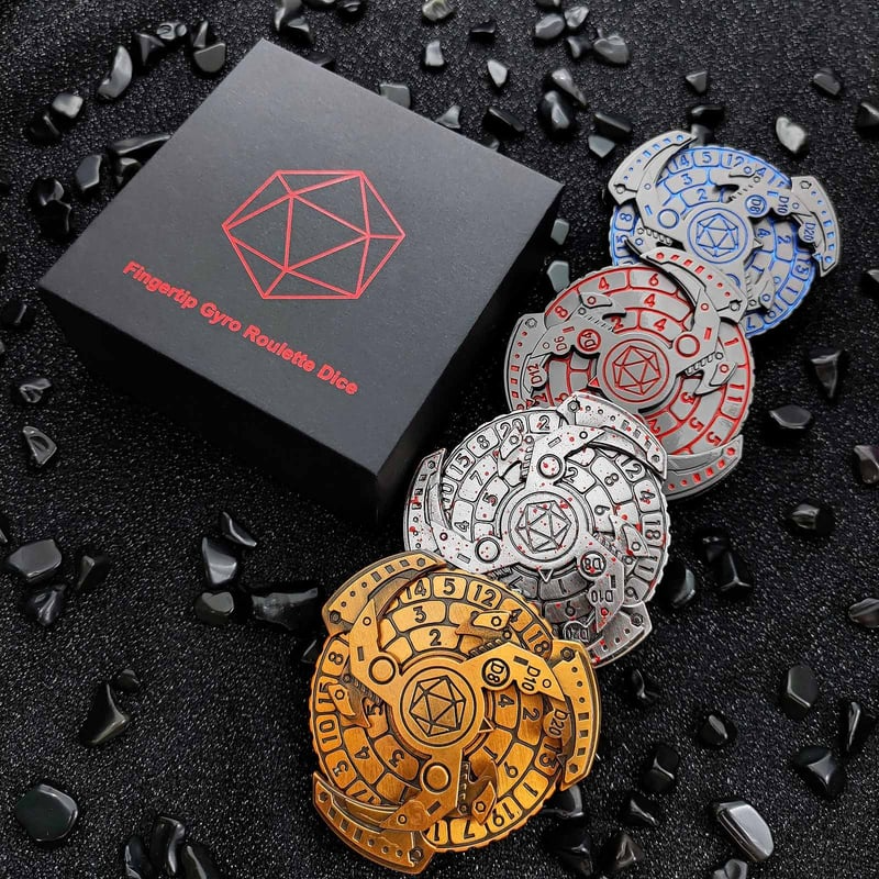 aldorian™-🔥🔥Dungeons and Dragons Metal Dice Spinner(BUY 2 FREE SHIPPING)