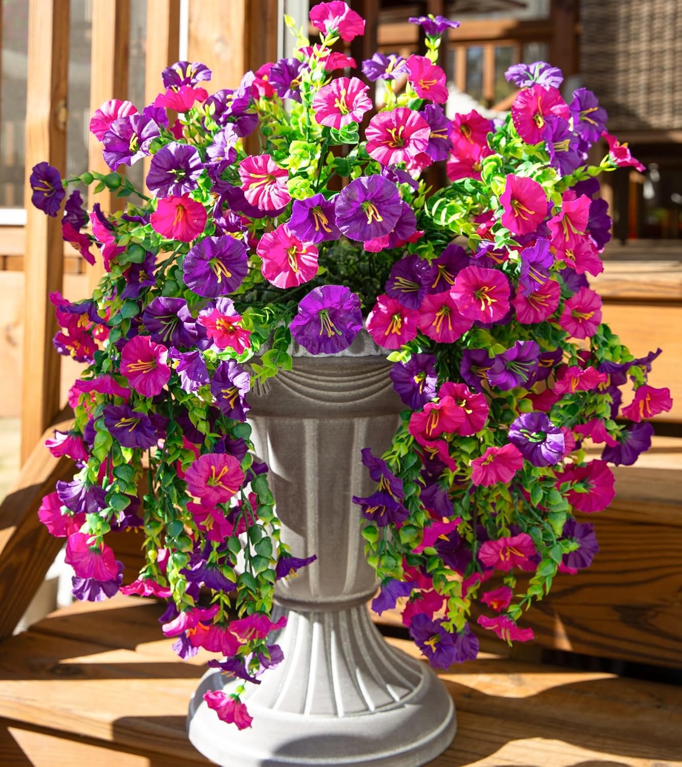 💐Perfect Home Garden Decoration – 🌺Hanging Morning Glory