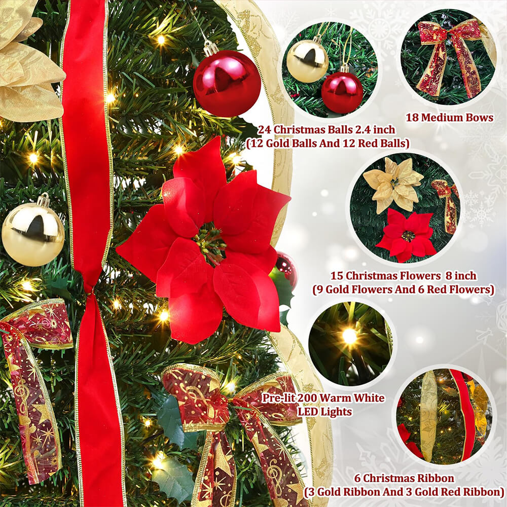 aldorian™-Folding Christmas Tree Decoration(Free Shipping)