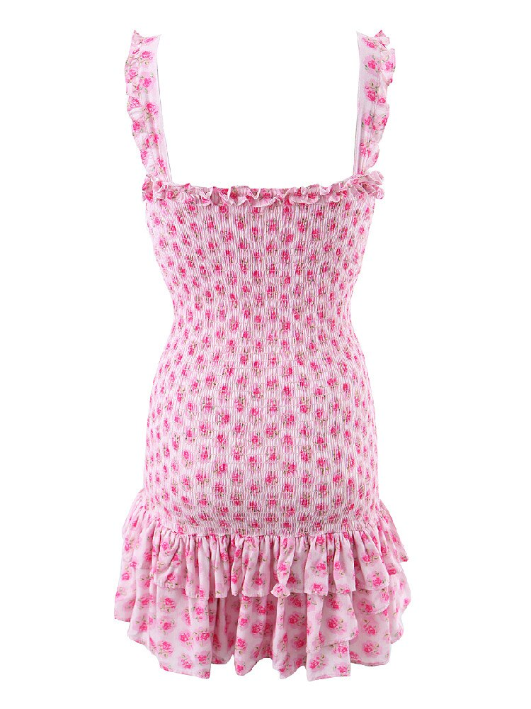 aldorian™-Flirty Ruffle Sleeveless A-line Mini Dress - Perfect for a Stylish Summer Look