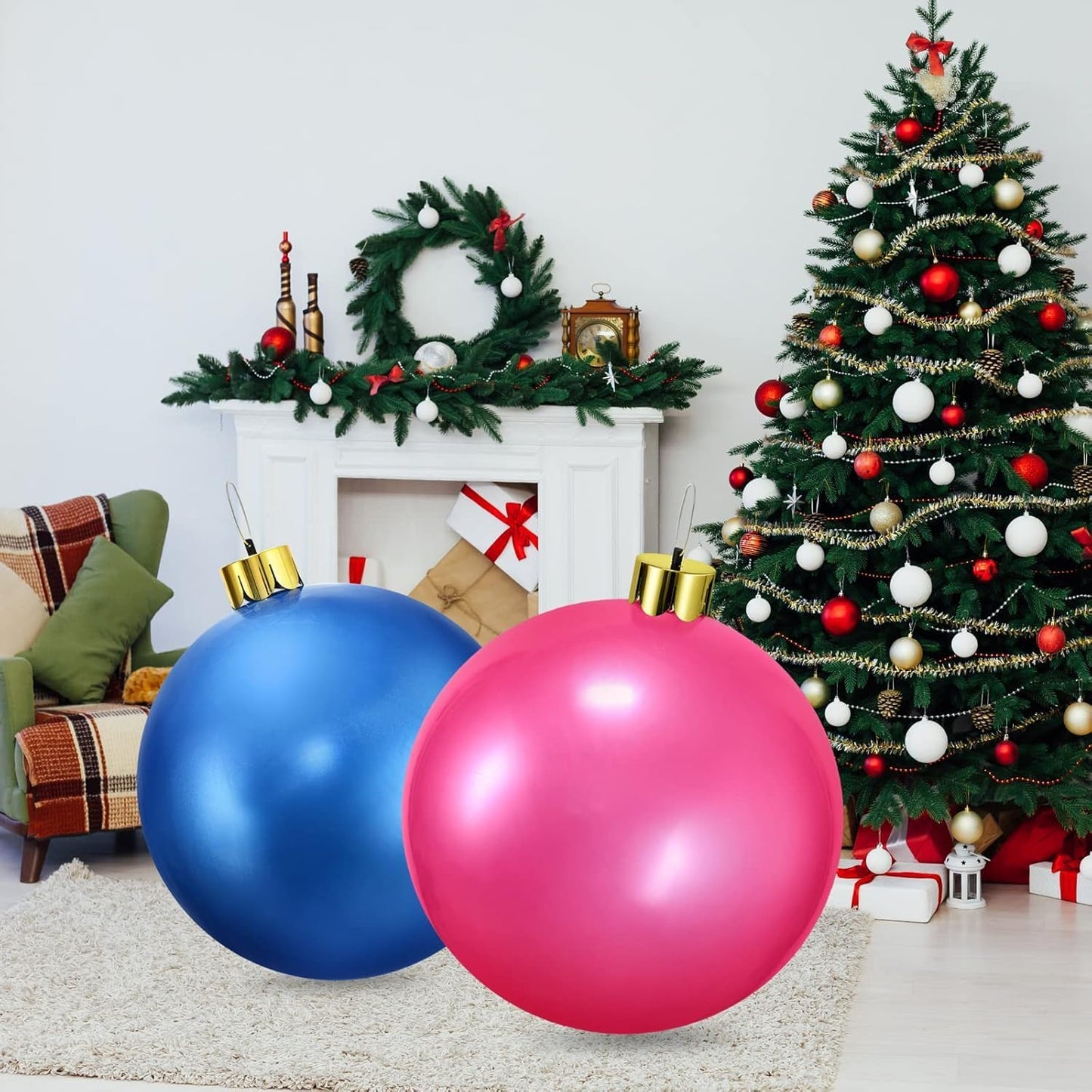 aldorianā¢-šOversized Inflatable Christmas Ball Decorationš | šBuy 3 Free Shippingš„