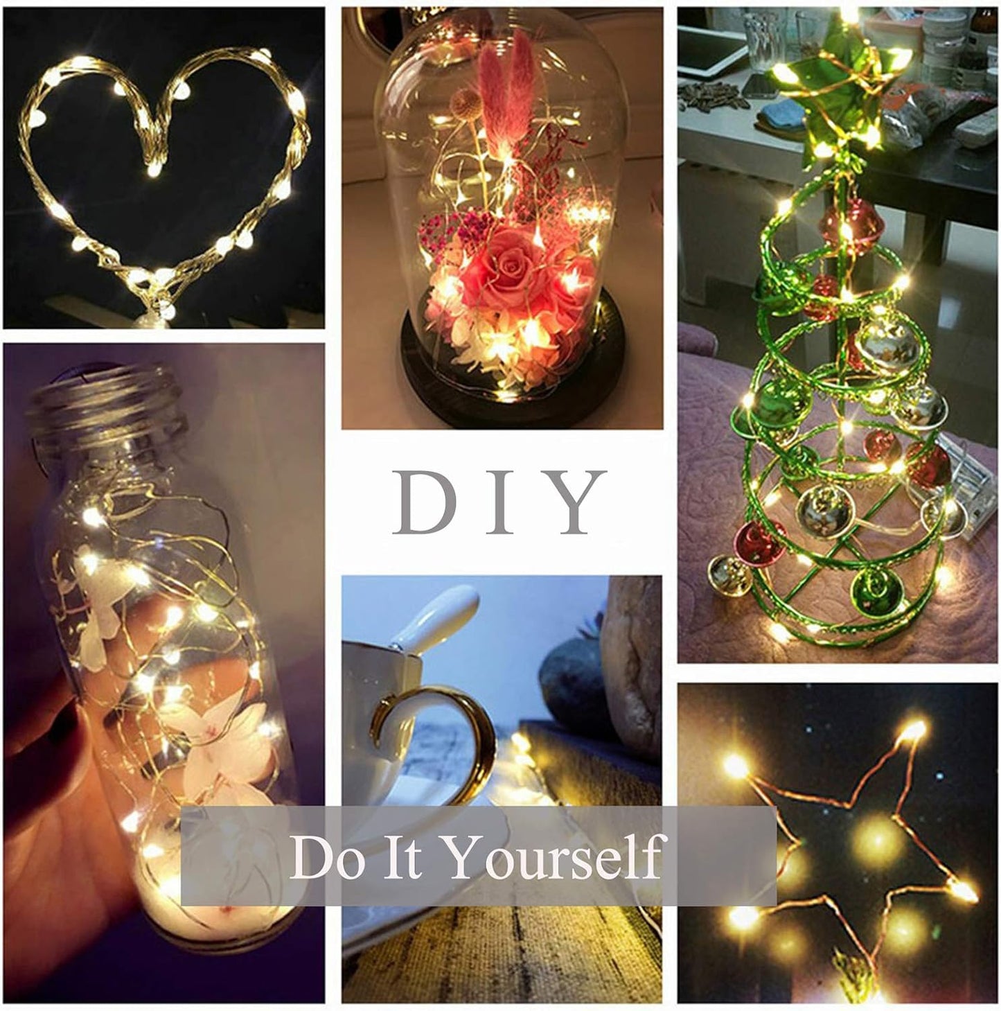 aldorian™-200 LED Firefly Bunch Lights - 2 m/6.56 ft