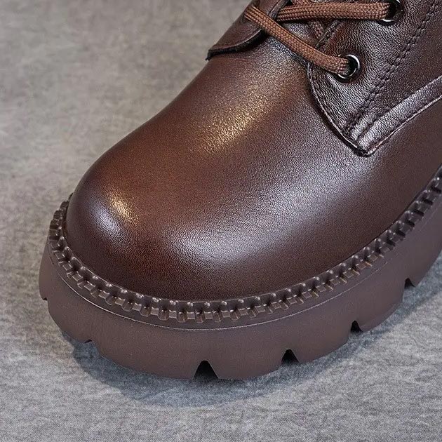 aldorian™-Women's orthopedic comfortable leather boots - Ideal gift