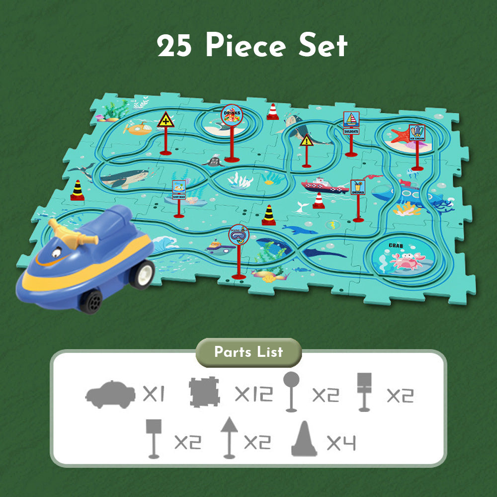 aldorian™-Kids Car Track Set