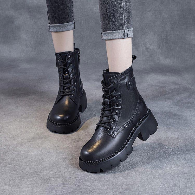 aldorian™-Women's orthopedic comfortable leather boots - Ideal gift