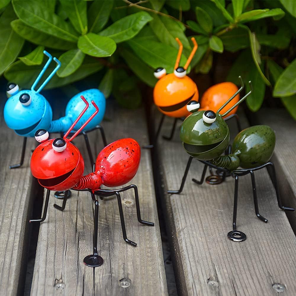 Creative Metal Ant Design Garden Decoration