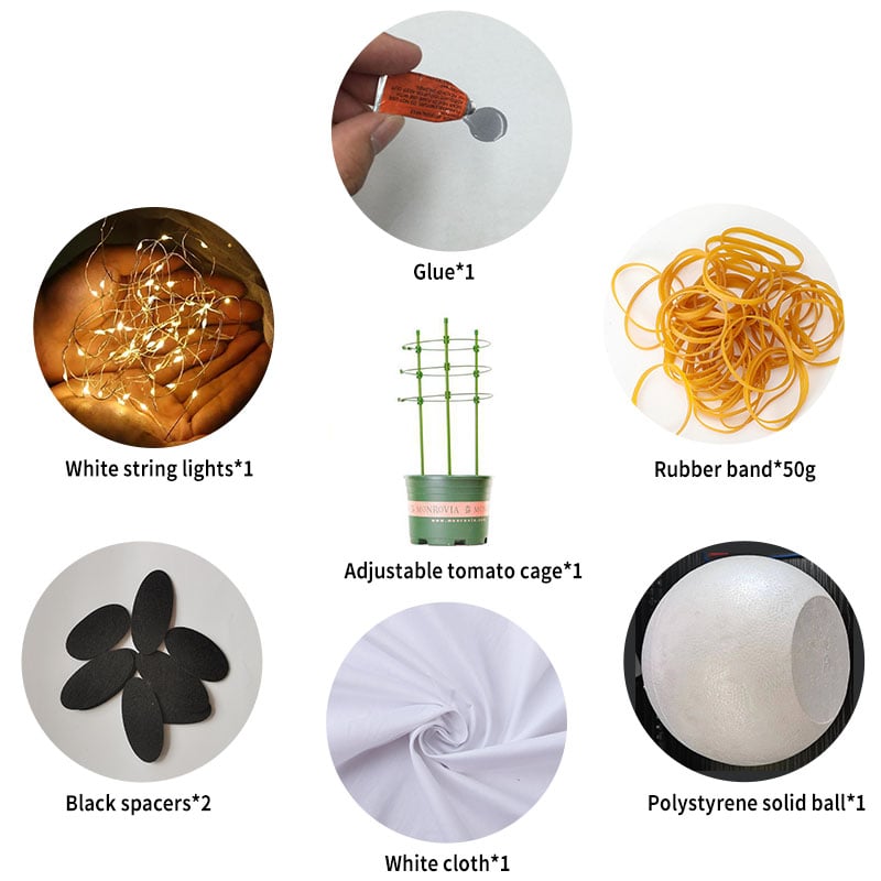 aldorian™-The best Halloween merchandise-👻DIY Lit Ghosts Material Kit
