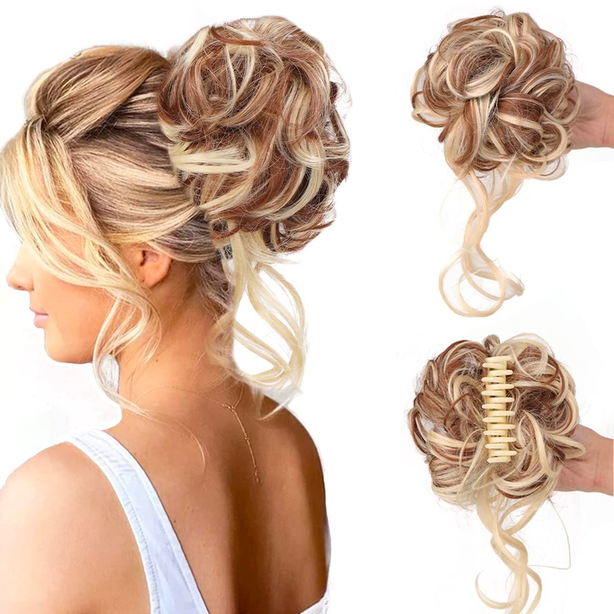 aldorian™-🔥Buy 1 Get 1 Free🔥Curly Bun Hair Claw Clips