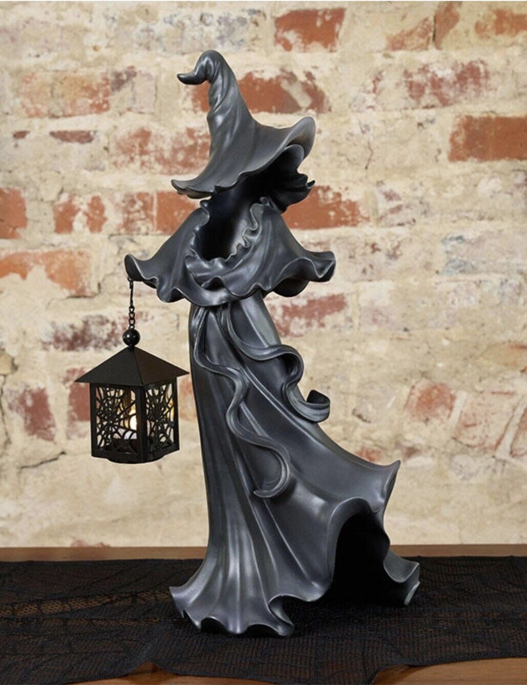 aldorian™-🎃Early Halloween Sale -Black Witch With Lantern