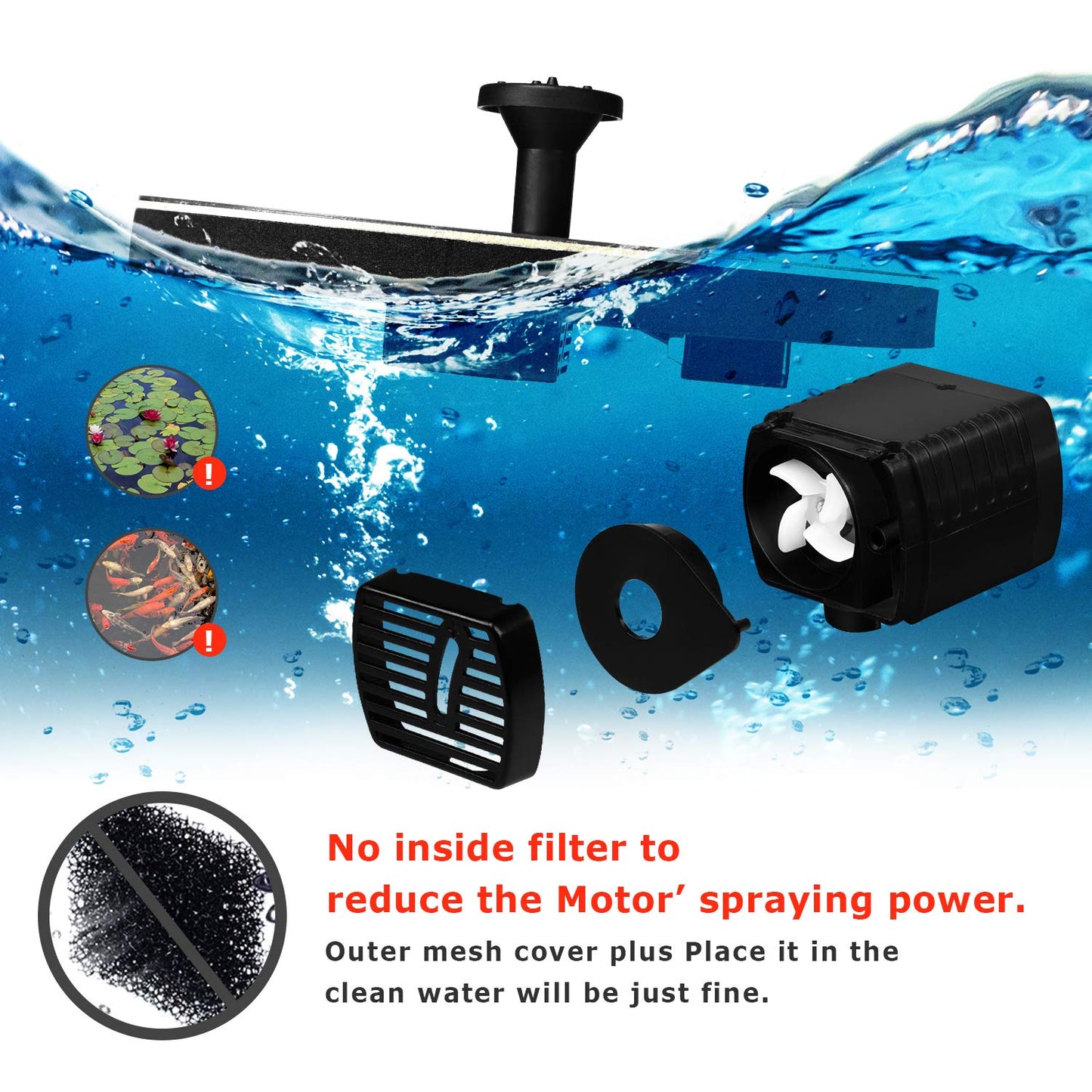 aldorian™-🎁Best Mother's Day Gift Of 2024🎁 - Solar outdoor fountain-The perfect garden decoration