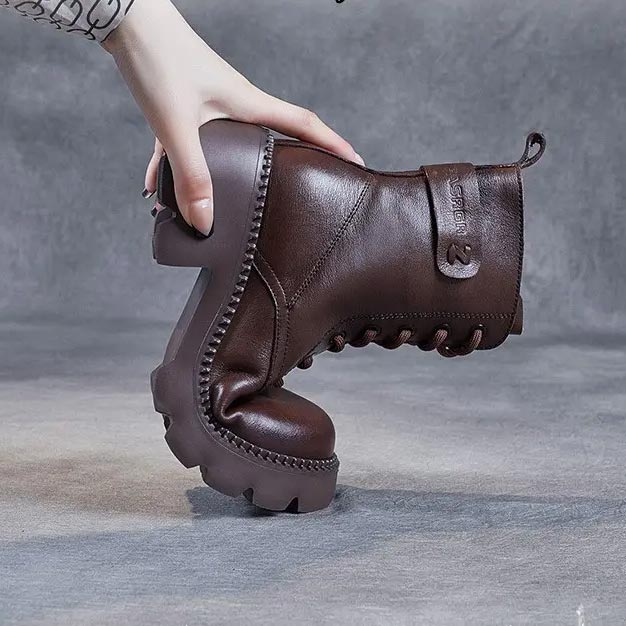 aldorian™-Women's orthopedic comfortable leather boots - Ideal gift