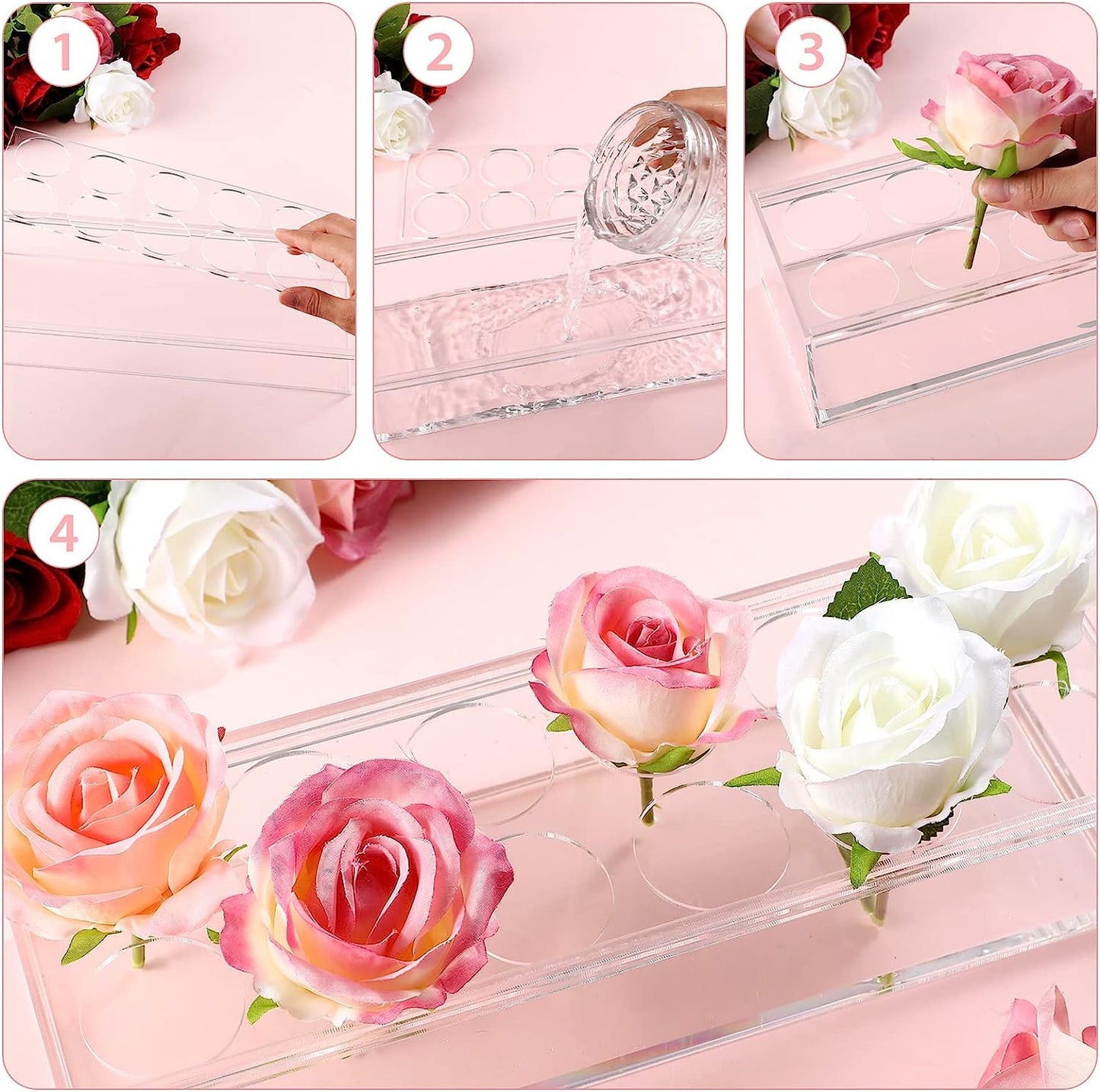 aldorian™-💓Mother's Day Gift 💓- Clear Acrylic Flower Vase