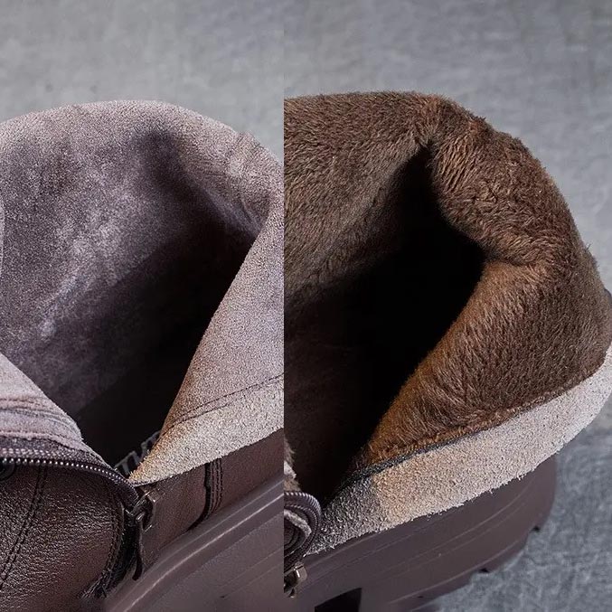 aldorian™-Women's orthopedic comfortable leather boots - Ideal gift
