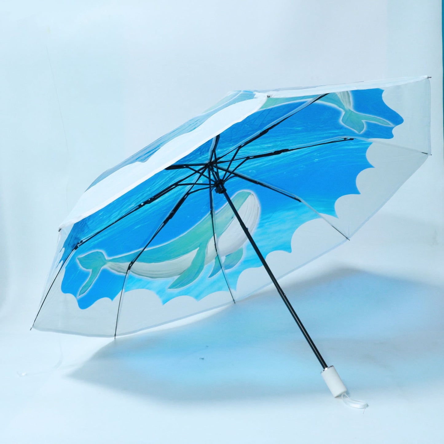 aldorian™-🔥Vintage Stained Glass Automatic Umbrella