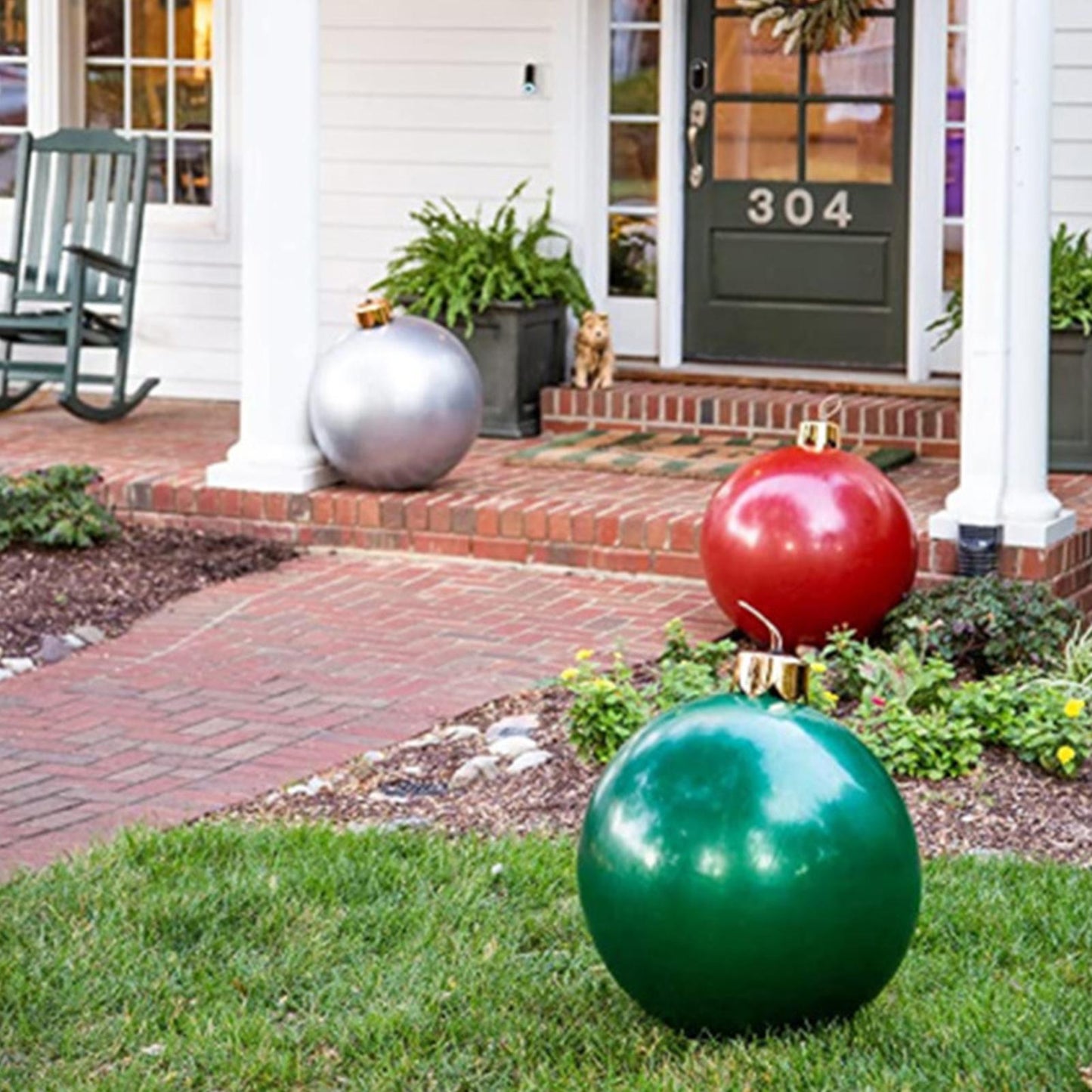 aldorianā¢-šOversized Inflatable Christmas Ball Decorationš | šBuy 3 Free Shippingš„