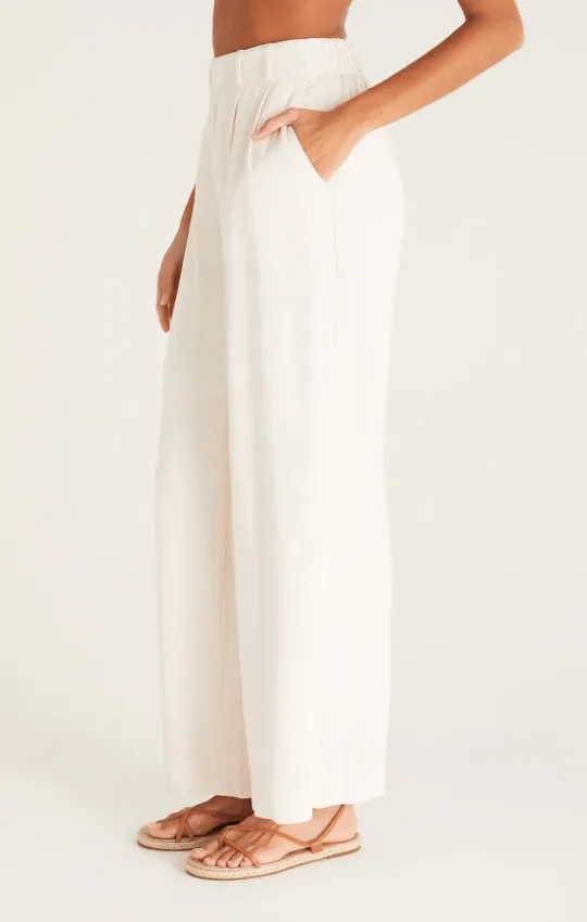 aldorian™-49% OFF🔥Women's elastic high waist casual wide leg pants (Buy 2 Free Shipping)