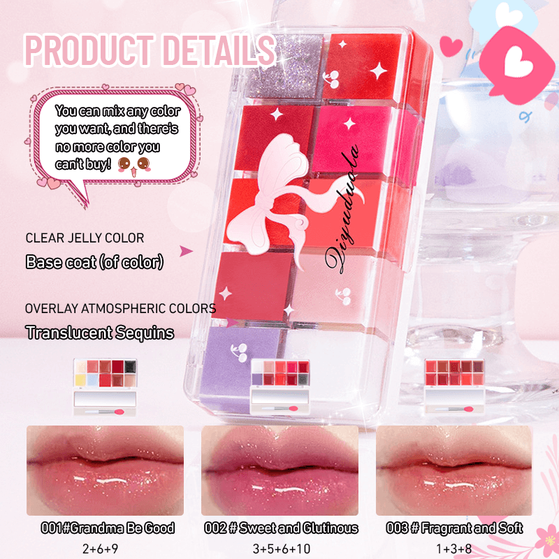 aldorian™-🔥🔥10-Color Lipstick Color Palette