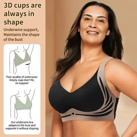 aldorian™-🔥🎁Super gather bra | Wireless Push-up Bra👍No more sagging breasts
