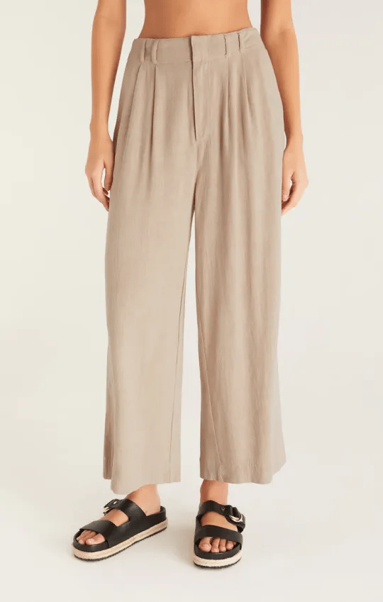 aldorian™-49% OFF🔥Women's elastic high waist casual wide leg pants (Buy 2 Free Shipping)