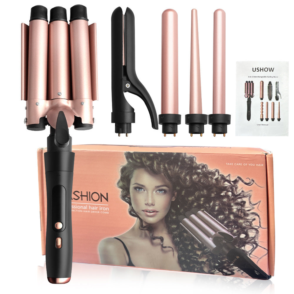 Multi-function 8-in-1 curling iron