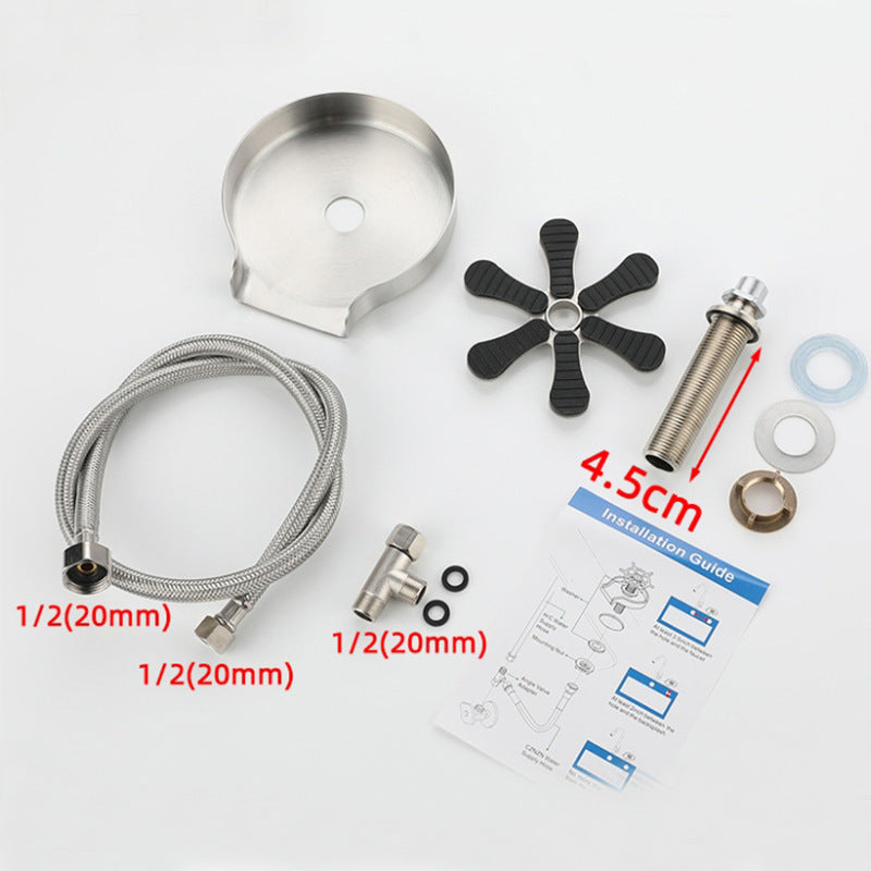 Kitchen Sink Push-Type Cup Washer