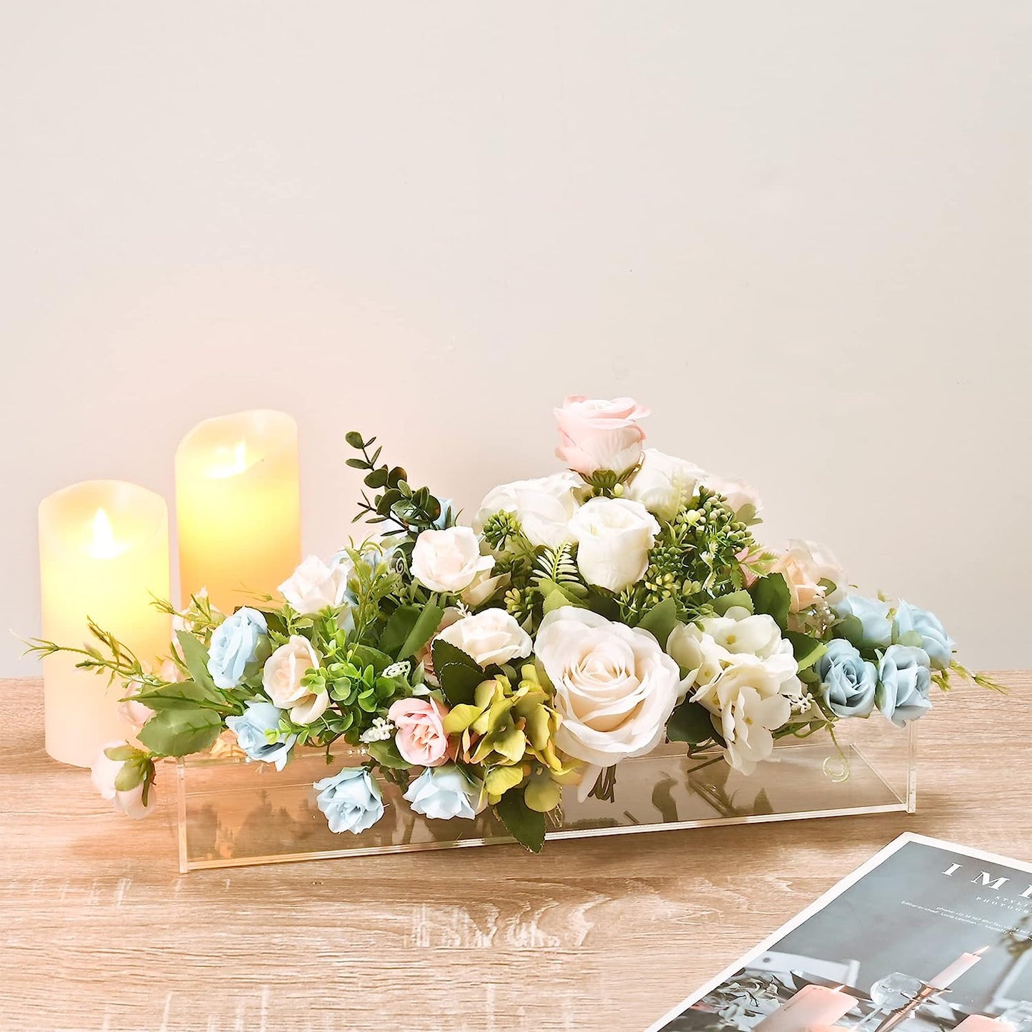 aldorian™-💓Mother's Day Gift 💓- Clear Acrylic Flower Vase
