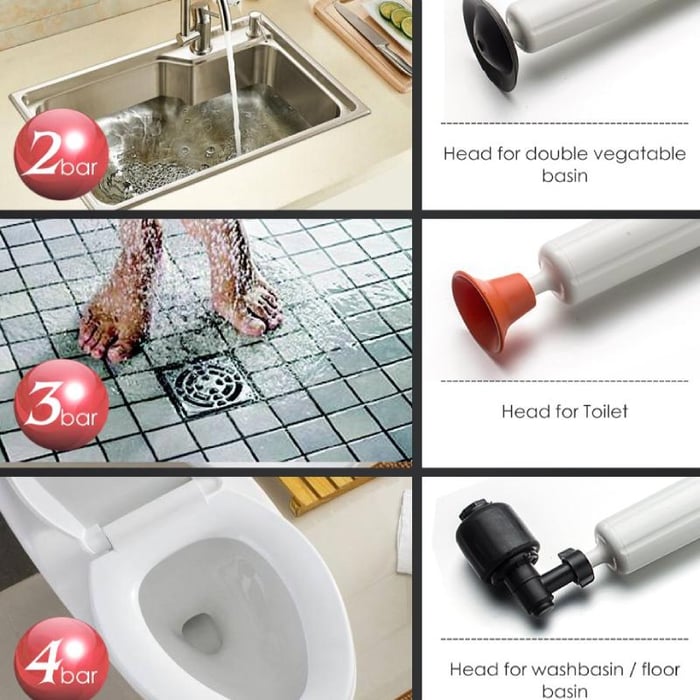 aldorian™-Toilet plunger clog remover