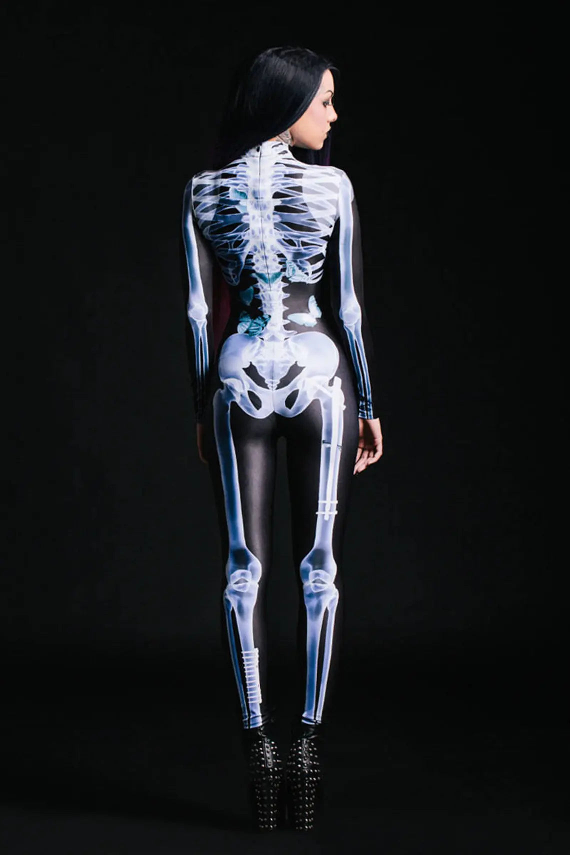 aldorianā¢-Early Halloween Promotionš„ Cosplay Women Skeleton Bodysuit