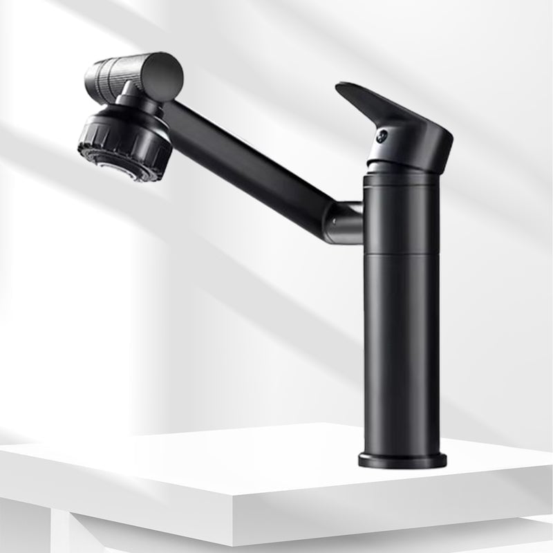 aldorian™-Single Hole Hot And Cold Water Faucet Universal Swivel Basin Faucet(Free 60cm water pipe)