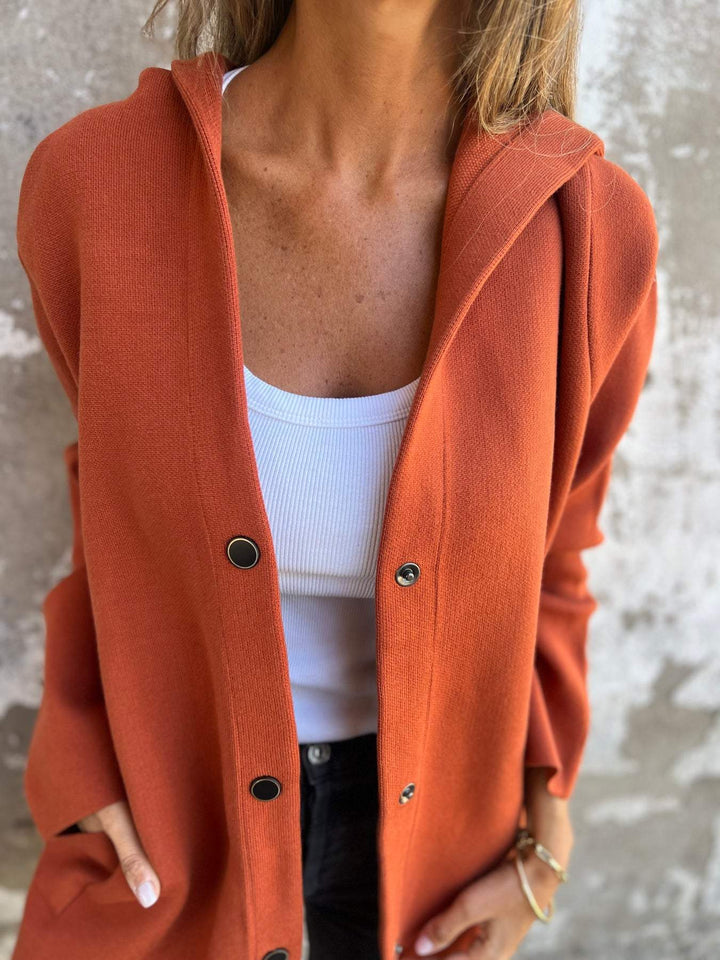 aldorian™-CLEARANCE SALE🔥 Casual Single Breasted Hooded Jacket