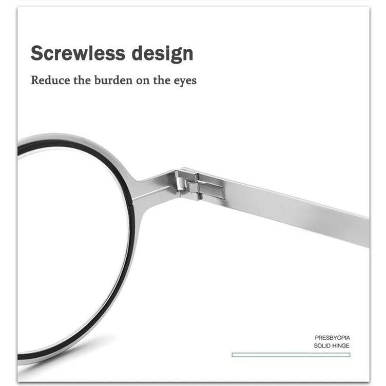 aldorian™-🔥2024 Hot Sell 🔥Ultra Light Titanium Material Screwless Foldable Reading Glasses