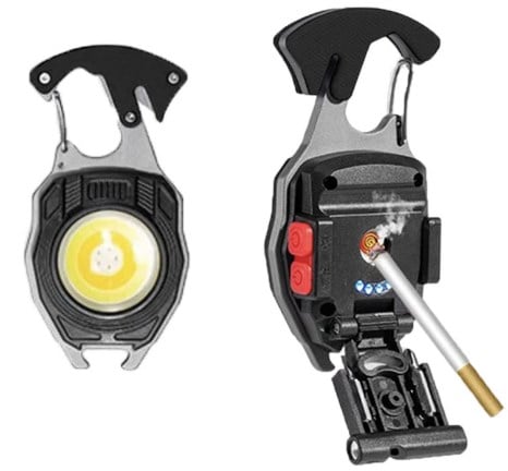 aldorian™-🔥2024 HOT SALE - Multifunction Keychain Flashlight