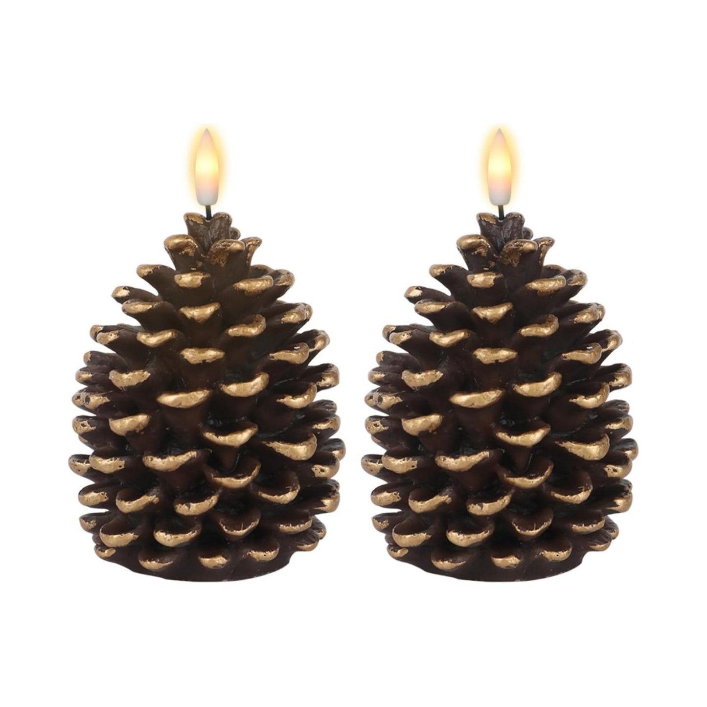 aldorian™-🔥Flameless Pinecone Candles Battery Operated