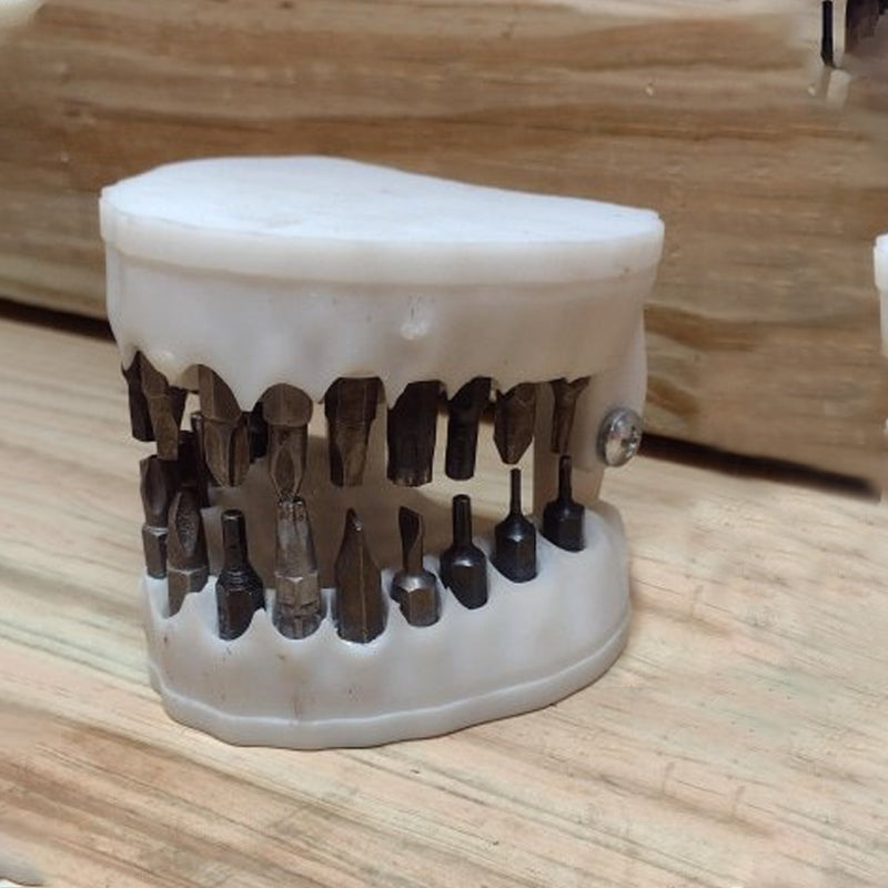 aldorian™-Denture Screwdriver Bit Holder - Perfect for 1/4" Hex Drives