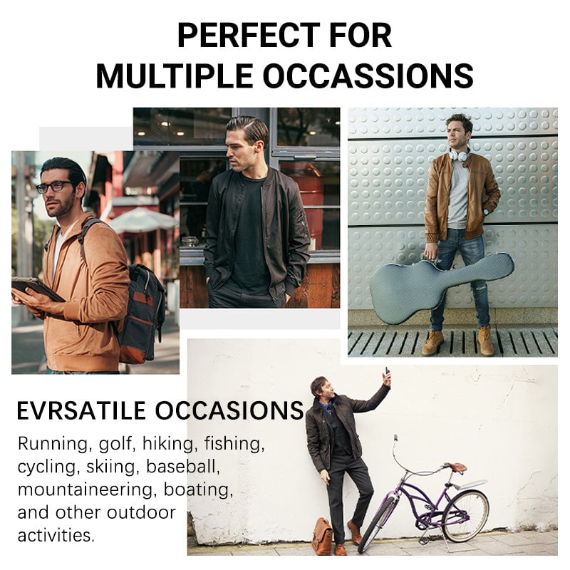aldorian™-✨Fall New Arrivals ✨Men's Standing Collar Zipper Casual Jacket