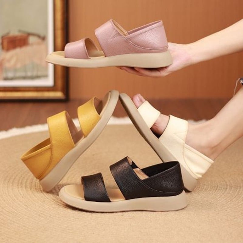 aldorian™-New Thick Sole Women's Stylish Genuine Leather Sandals