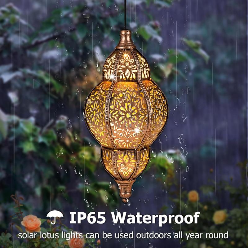 Hanging Solar Lantern Outdoor Decoration
