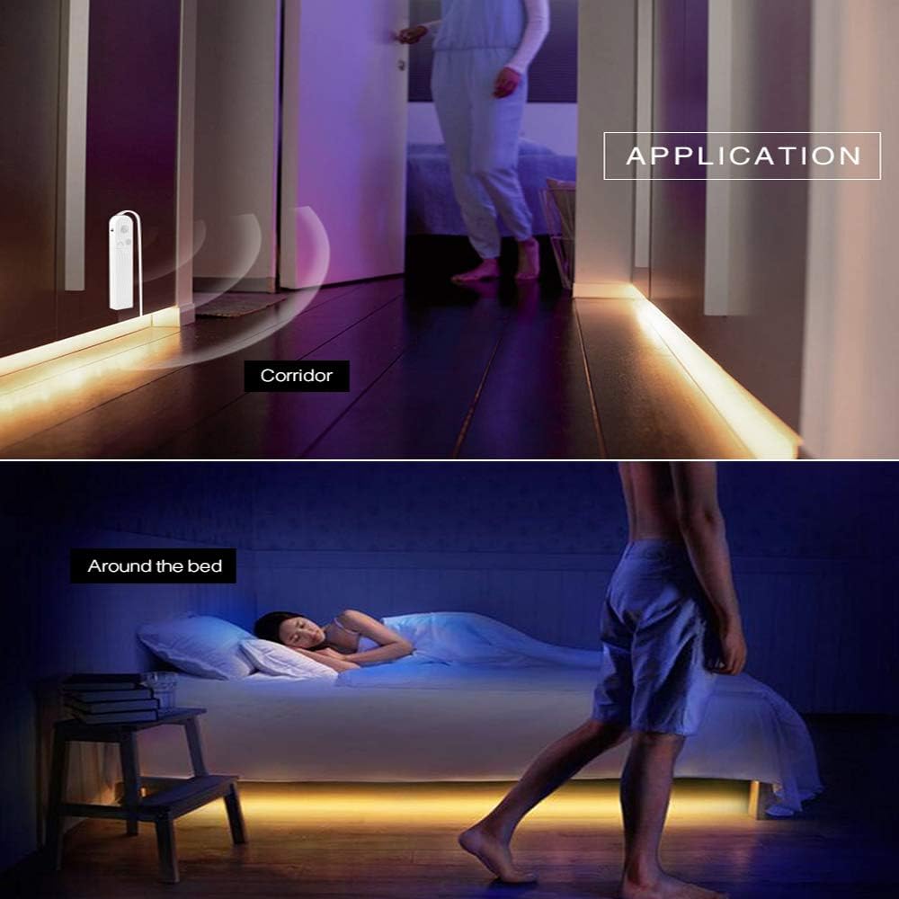 aldorian™-9.84ft Motion-Sensor LED Strip Light