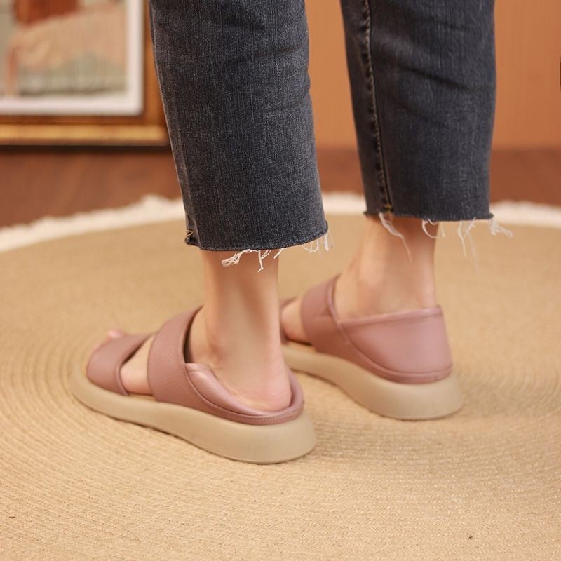 aldorian™-New Thick Sole Women's Stylish Genuine Leather Sandals