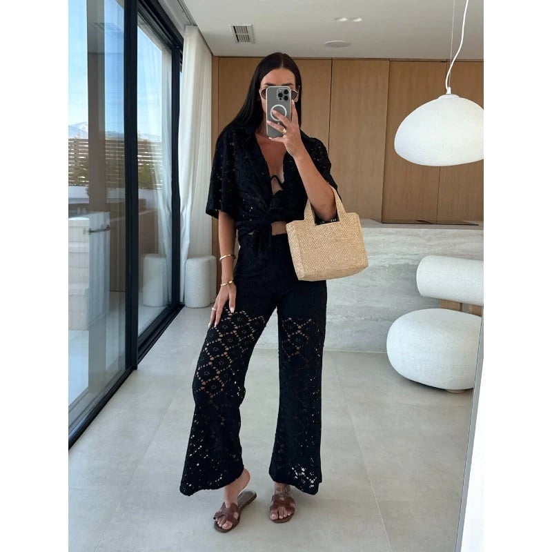💃Women's Casual Lace Two-Piece Set
