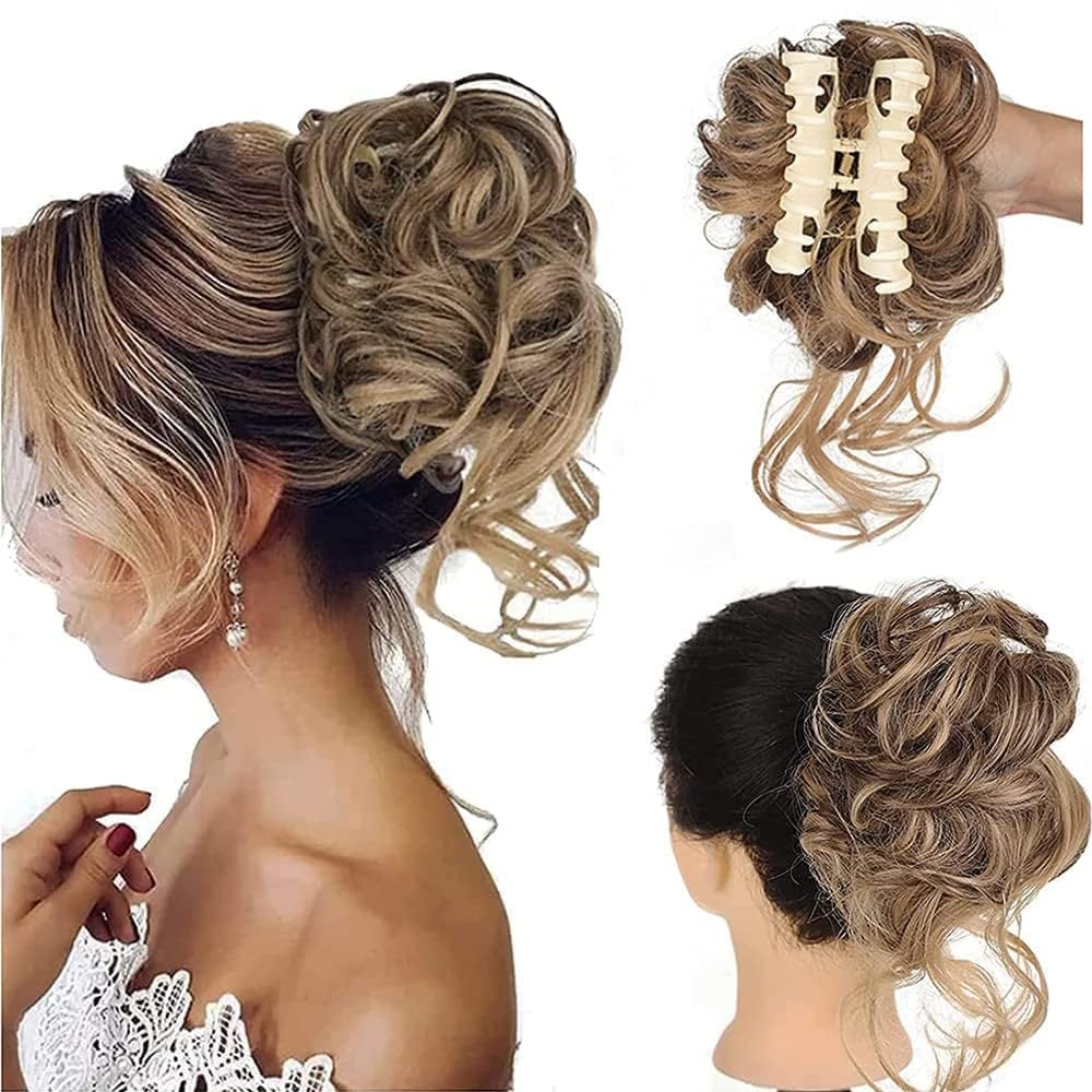 aldorian™-🔥Buy 1 Get 1 Free🔥Curly Bun Hair Claw Clips
