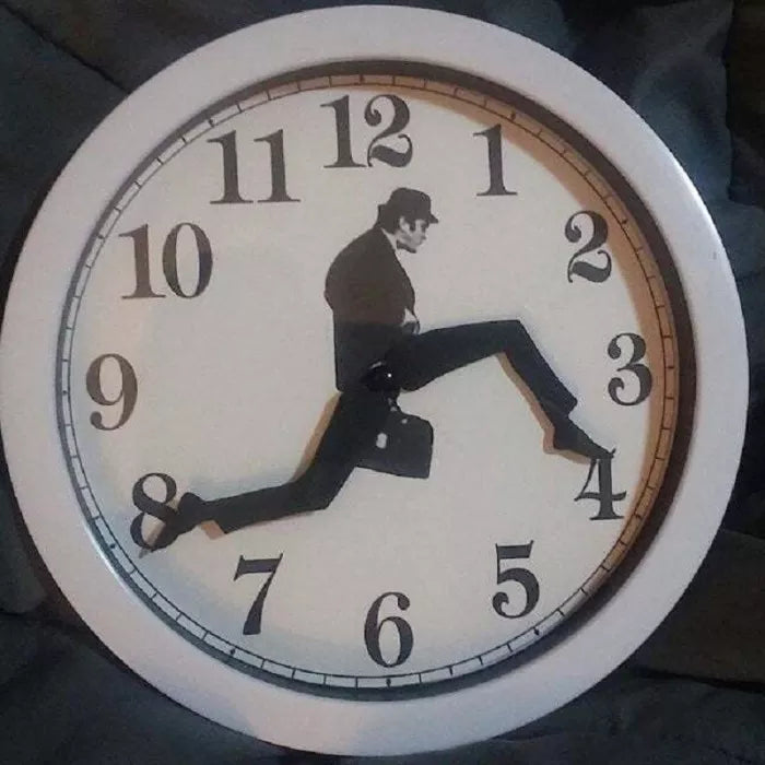 aldorian™-Silly Walk Wall Clock