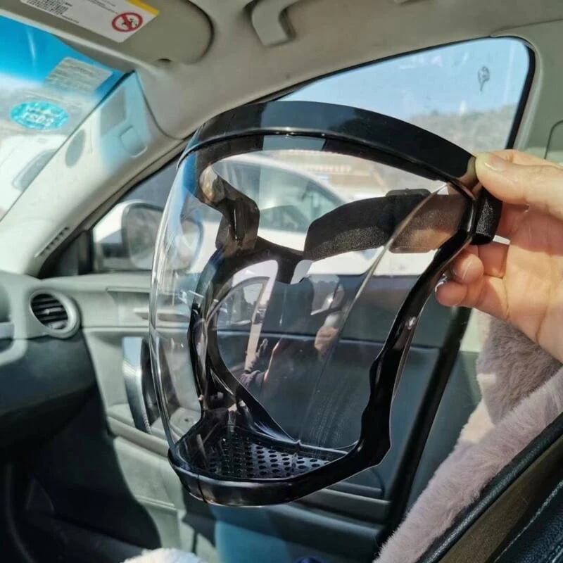 aldorian™-Full Face Protection Large Transparent Face Shield