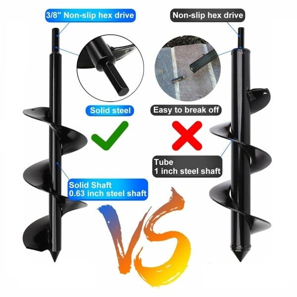 aldorian™-Easy Gardening Auger Spiral Drill Bit - Buy More Save More