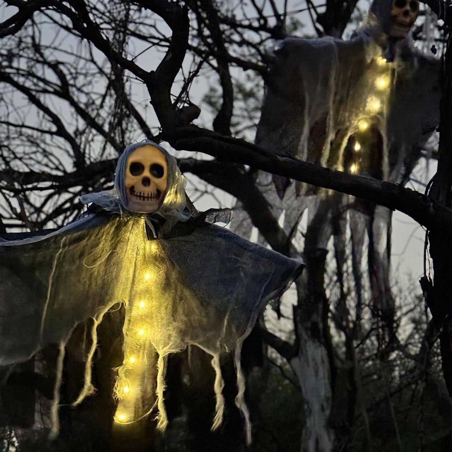 aldorianâ˘-(đHALLOWEEN PRE SALE - 30% OFF) Halloween Fabric Skull Decorative Lamp