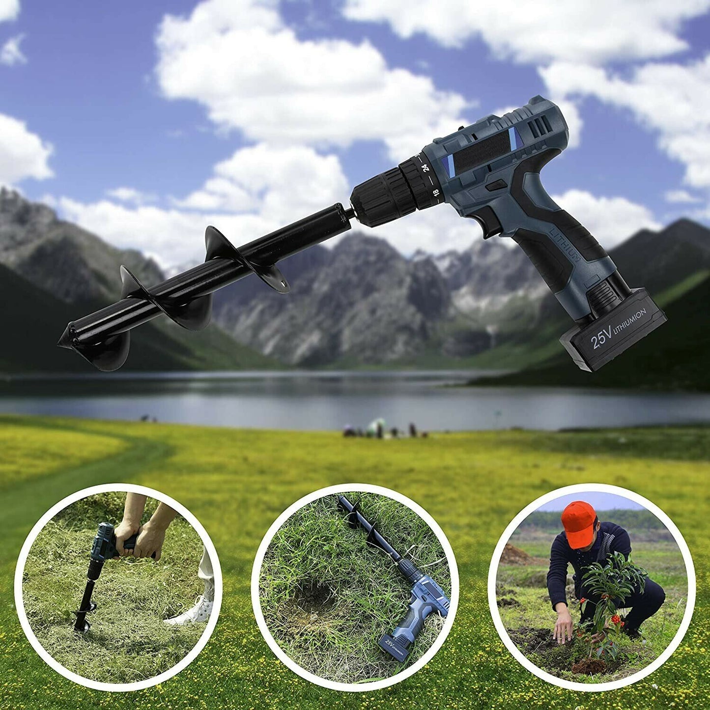aldorian™-Easy Gardening Auger Spiral Drill Bit - Buy More Save More